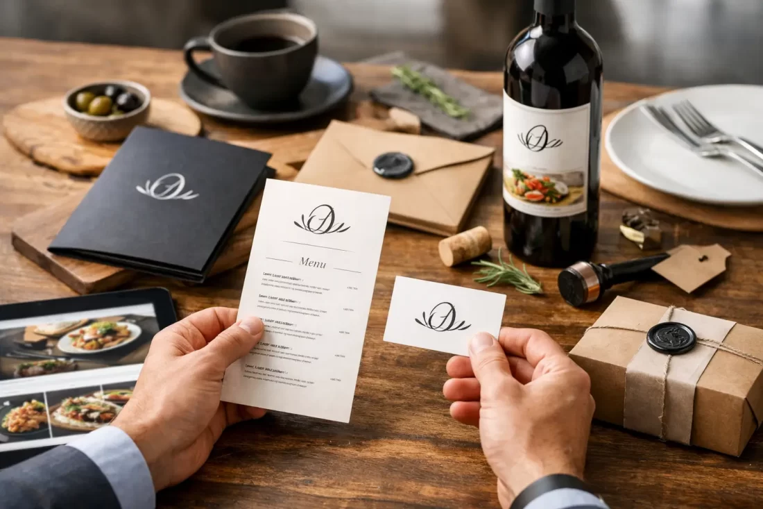 Branding pro restaurace, který prodává